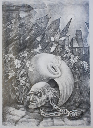 Pencil Drawing by Tamara Balenko